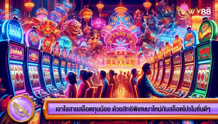 เอาใจสายสล็อตทุนน้อย ด้วยสิทธิพิเศษมาใหม่กับสล็อตโปรโมชั่นดีๆ