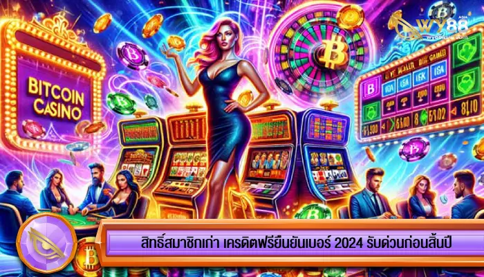 สิทธิ์สมาชิกเก่า เครดิตฟรียืนยันเบอร์ 2024 รับด่วนก่อนสิ้นปี